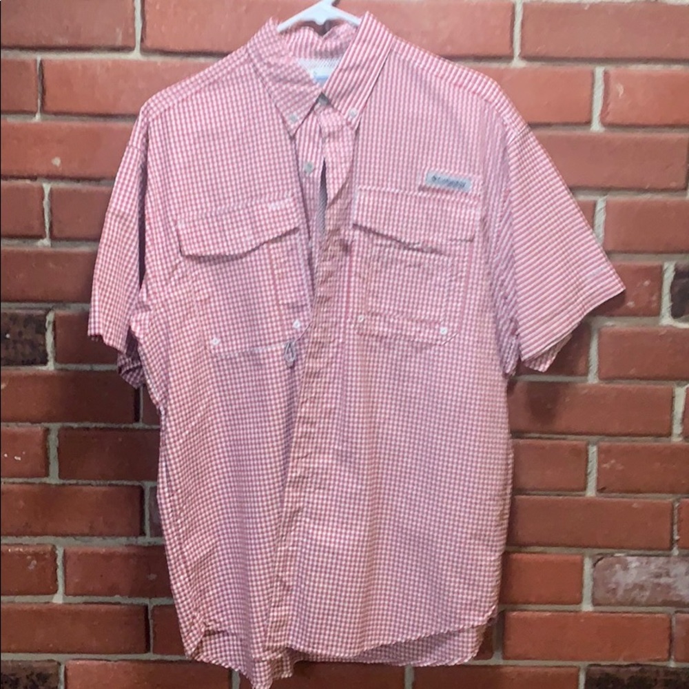 Columbia short sleeve button up